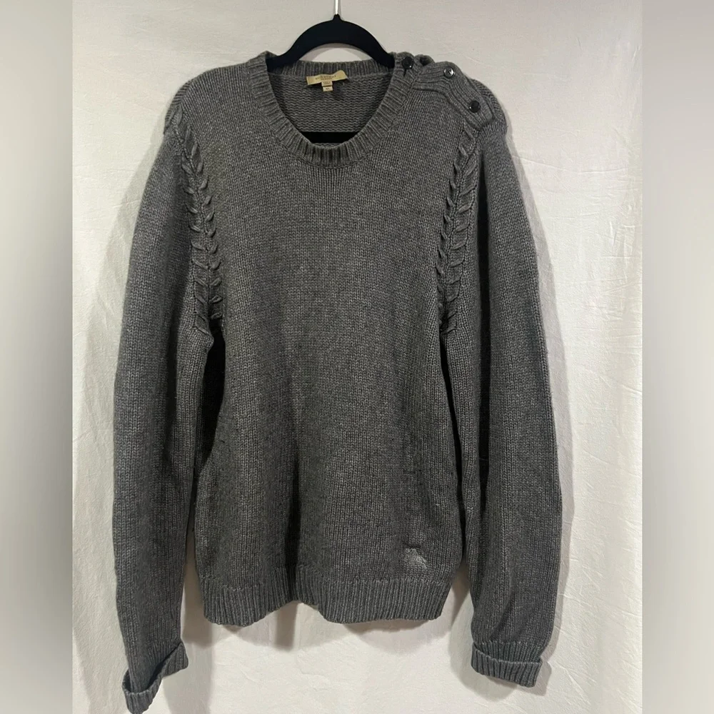 Burberry Wool Knit Sweater XL - Picture 1 of 7